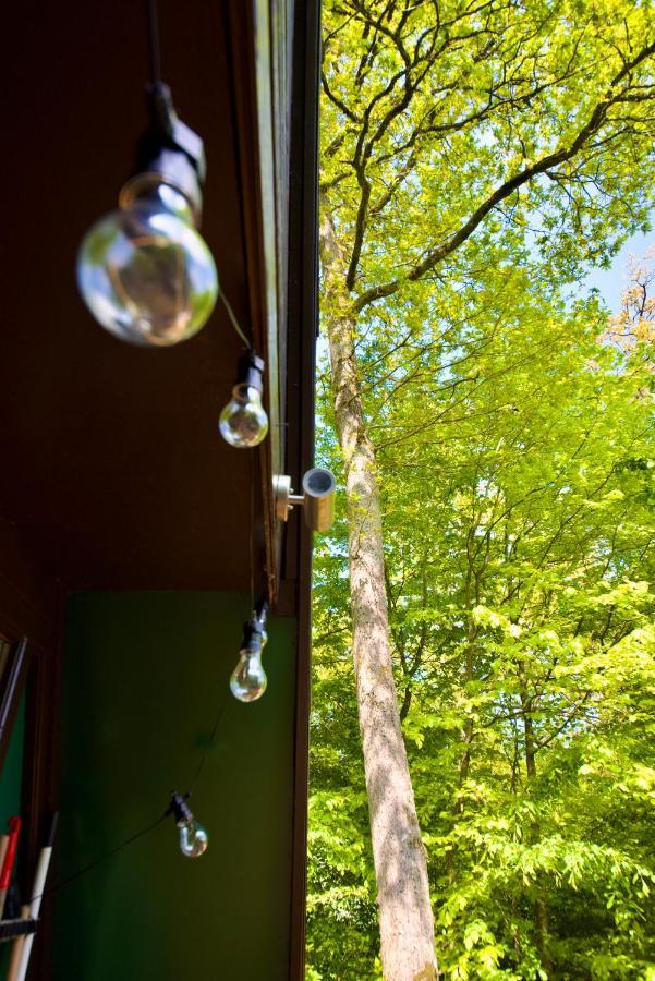 A- Frame Huisje Ardennen Durbuy Bagian luar foto