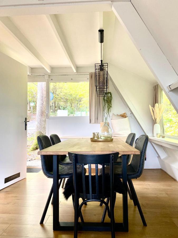 A- Frame Huisje Ardennen Durbuy Bagian luar foto